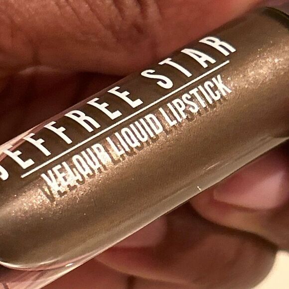 Jeffree Star Velour Liquid Lipstick Shane Dawnson Collab Metallic Brown NEW - Picture 9 of 9